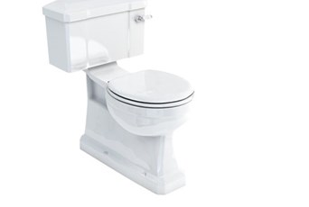 burlington toilet med S lås. 52 cm eller 44 cm cisterne kr.6.599,00. med tryk knap eller lever håndtag.