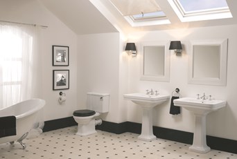 Klassisk Imperial bathroom chelsea
