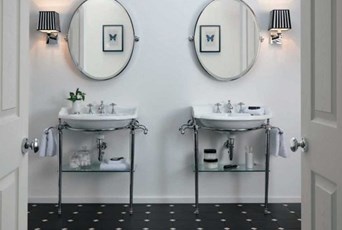 Imperial Bathroom HEYFORD OG JULES SPEJLE I METALRAMME. 5200,00 I KROM